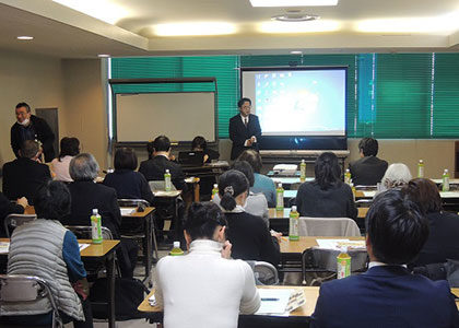 子どもの居場所連絡協議会県南地区ネットワーク会議で講演