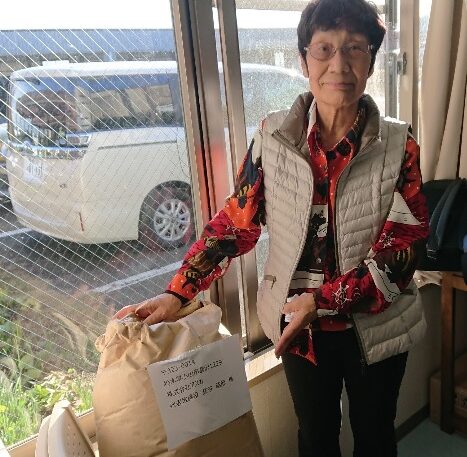 株式会社アスカ(代表取締役 髙谷昭彦様)から、たんぽぽともくせいへお米の寄贈を仲介しました。